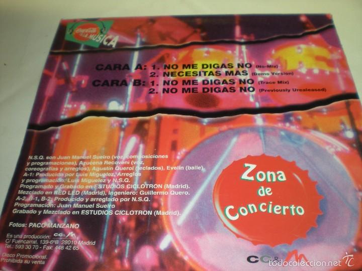 Discos de vinilo: NSQ- ZONA DE CONCIERTO 94 - Foto 2