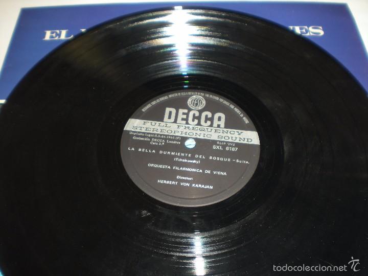 Discos de vinilo: EL LAGO DE LOS CISNES.LA BELLA DURMIENTE.PETER TCHAIKOWSKY - Foto 3