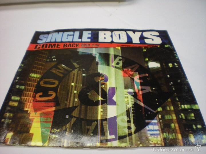 Discos de vinilo: SINGLE BOYS. COME BACK AND STAY - Foto 1