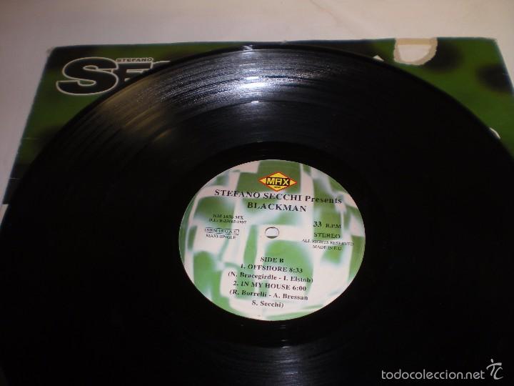 Discos de vinilo: STEFANO SECCHI. BLACKMAN - Foto 4