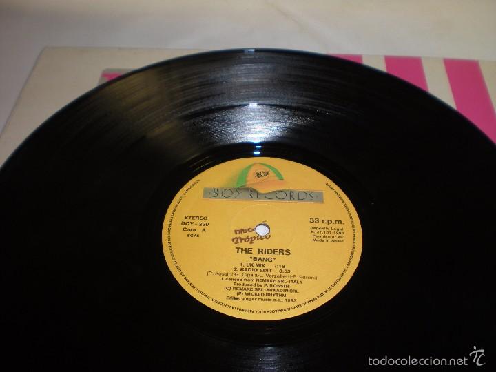 Discos de vinilo: THE RIDERS. BANG - Foto 3