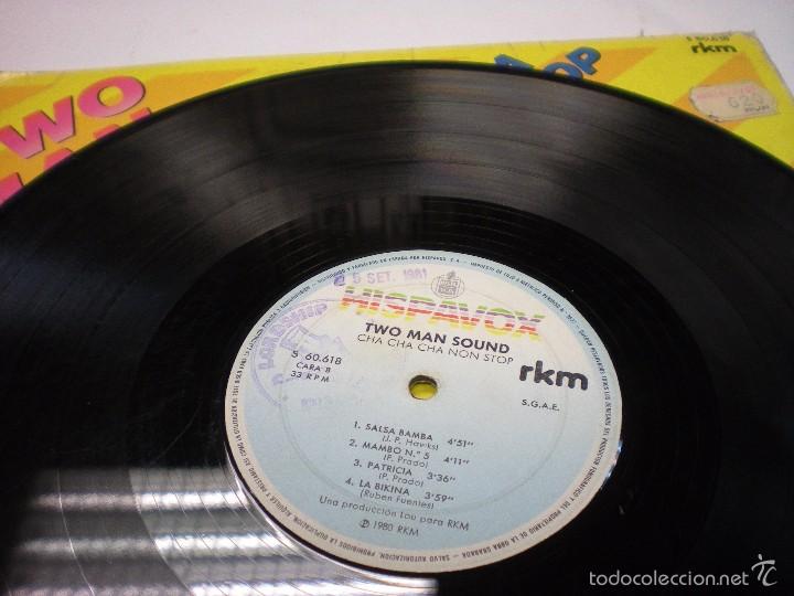 Discos de vinilo: TWO MAN SOUND. CHA CHA CHA NON STOP - Foto 3