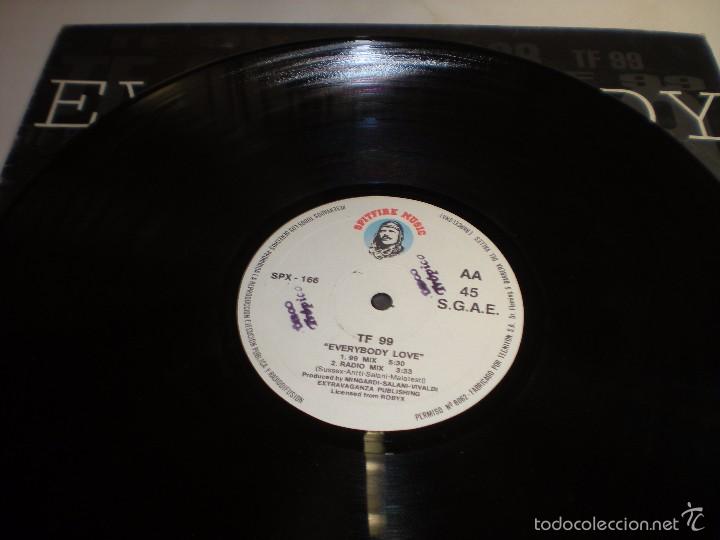 Discos de vinilo: TF99. EVERYBODY LOVE - Foto 3