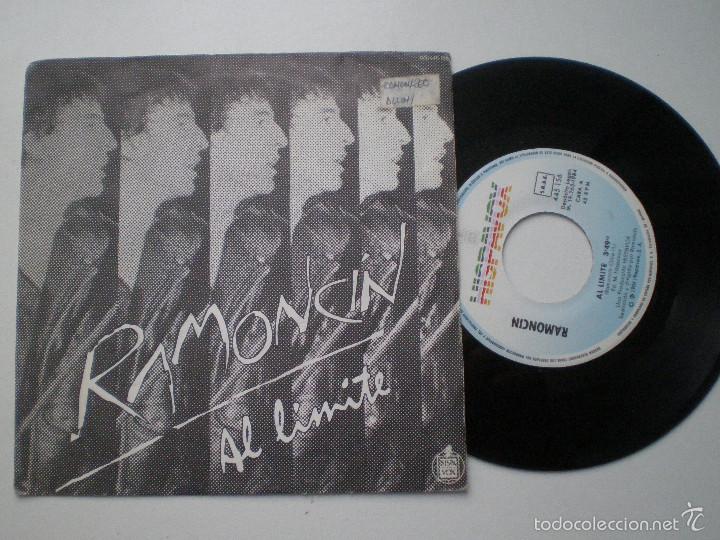 Discos de vinilo: RAMONCIN - Al Limite / Nicaragua - SINGLE HISPAVOX 1984 - Foto 1