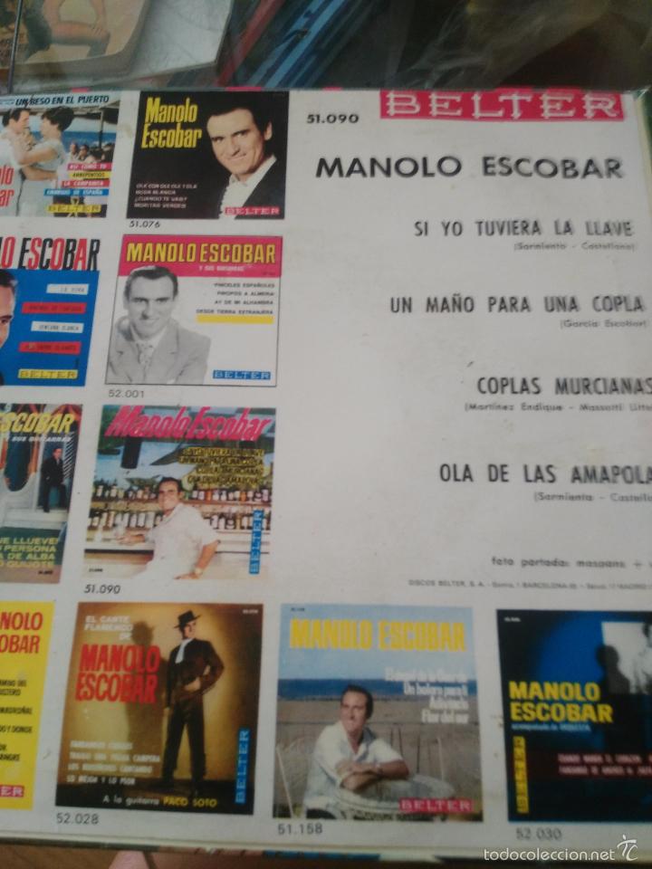 Discos de vinilo: Manolo Escobar - Foto 2