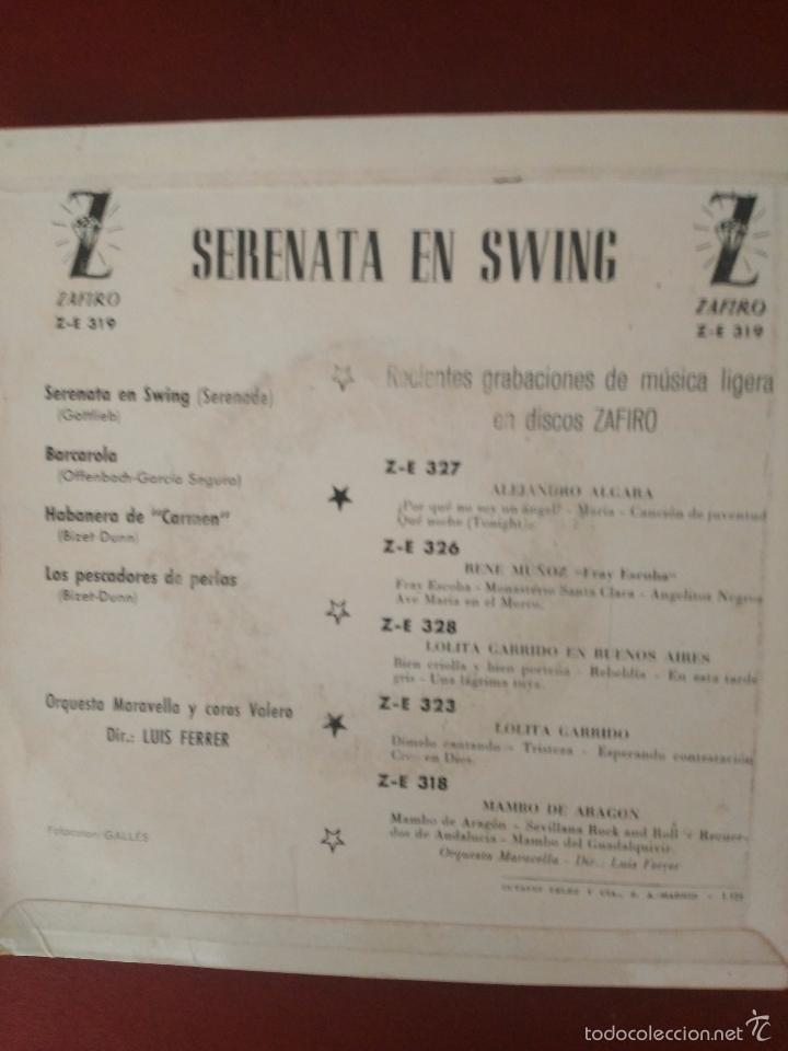 Discos de vinilo: Serenata en swing - Foto 2