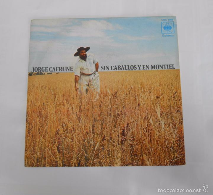Dischi in vinile: JORGE CAFRUNE-SIN CABALLOS Y EN MONTIEL. TDKDS7