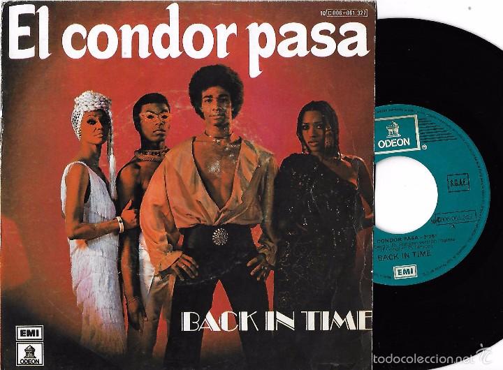 Discos de vinilo: BACK IN TIME: EL CONDOR PASA / LOVE IS A GAME - Foto 1