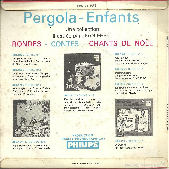 Discos de vinilo: Daniel G&eacute;lin - Pinocchio / Pergola - Foto 2