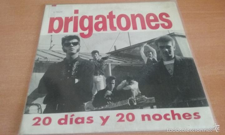 Disques de vinyle: SG BRIGATONES - 20 d&iacute;as y 20 noches / Buenos d&iacute;as. PROMOCIONAL