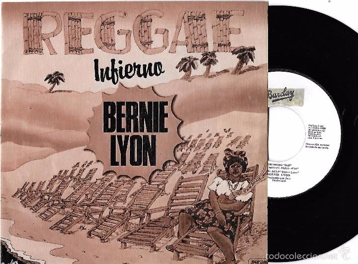 Discos de vinilo: BERNIE LYON: INFIERNO (HELL) / PESCADO BLANCO (WHITE FISH) - Foto 1