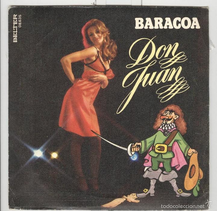 Discos de vinilo: Baracoa. Don Juan . Belter 1977. sp - Foto 1