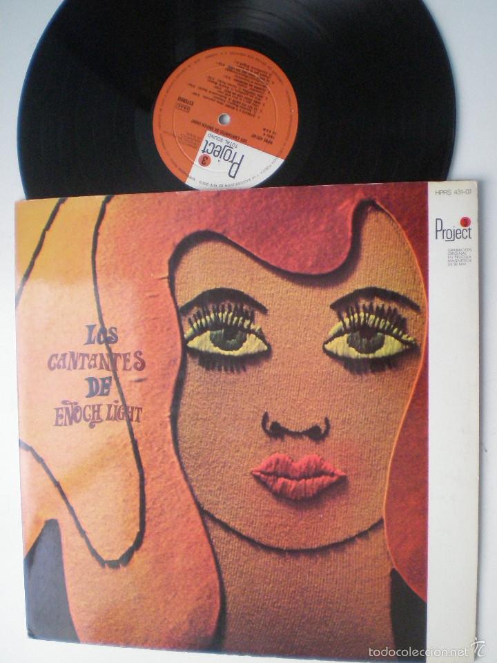 Discos de vinilo: LOS CANTANTES DE ENOCH LIGHT - LP PROJECT 1968 - Foto 1
