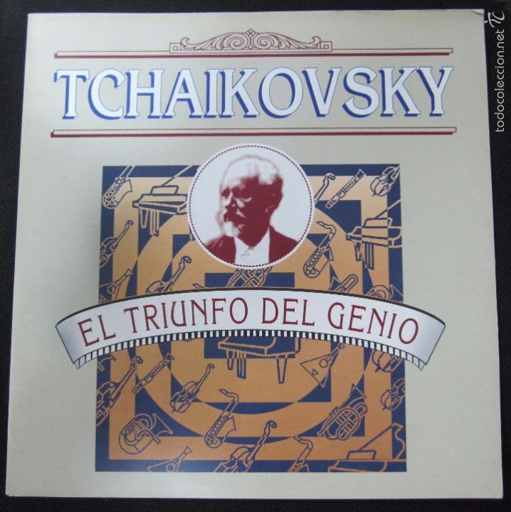 Discos de vinilo: LP. TCHAIKOVSKY. EL TRIUNFO DEL GENIO. - Foto 1