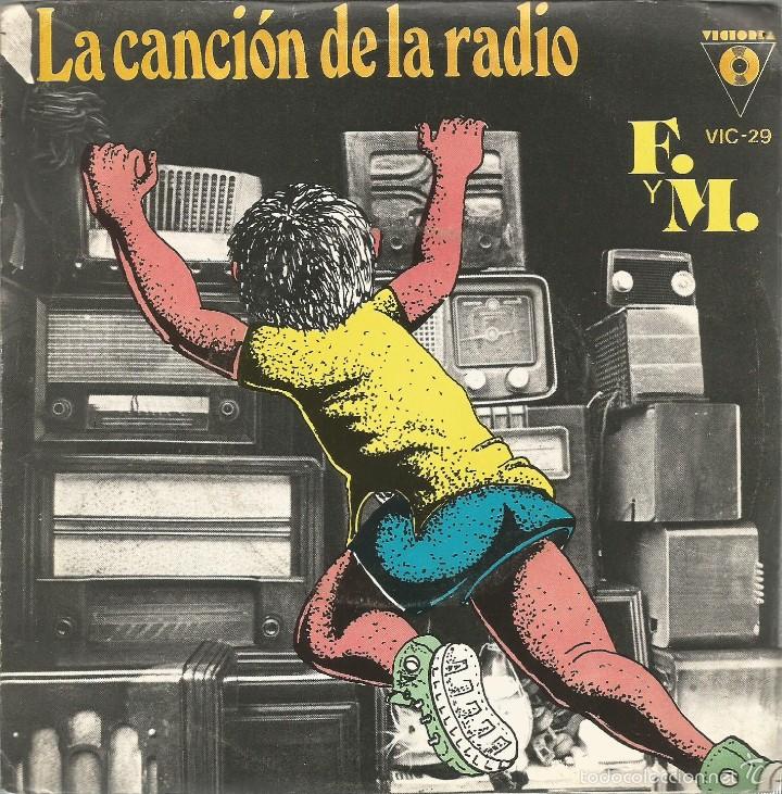 Disques de vinyle: F Y M-LA CANCI&Oacute;N DE LA RADIO + PINOCHO SINGLE VINILO 1982 PROMOCIONAL SPAIN