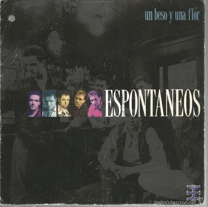 Disques de vinyle: ESPONTANEOS-UN BESO Y UNA FLOR SINGLE VINILO 1990 PROMOCIONAL SPAIN