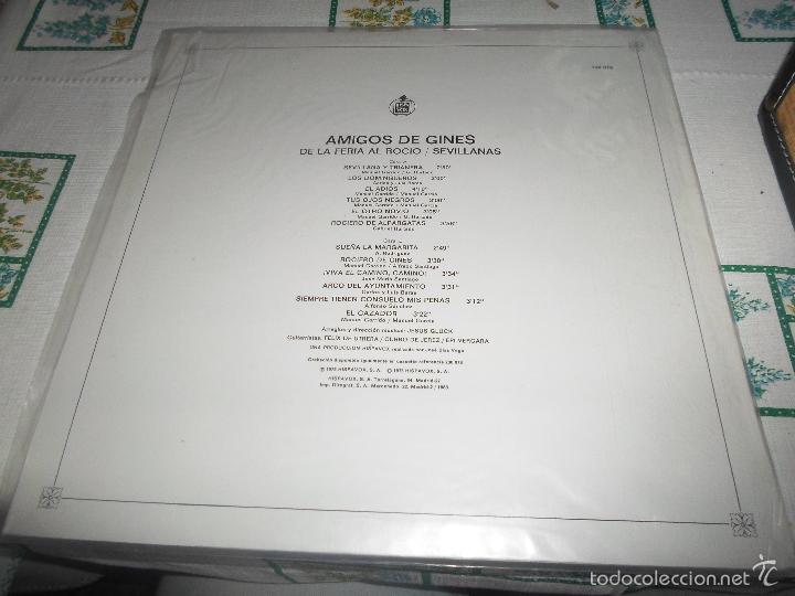Discos de vinilo: AMIGOS DE GINES DE LA FERIA AL ROCIO - Foto 3