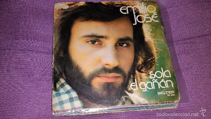 Discos de vinilo: EMILIO JOSE - SOLA - Foto 1