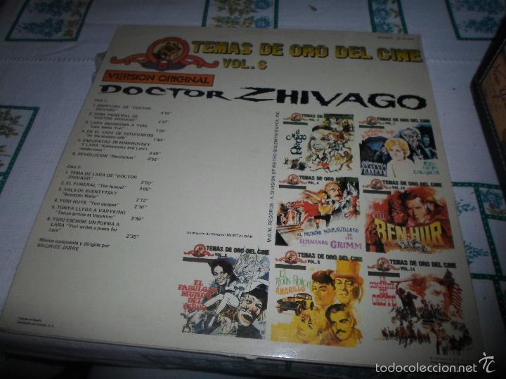Discos de vinilo: TEMAS DE ORO DEL CINE VOL.6 - Foto 3