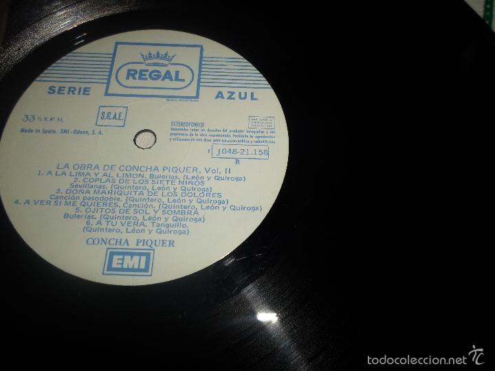 Discos de vinilo: LA OBRA DE CONCHA PIQUER - Foto 2