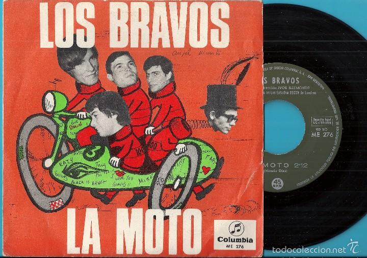 Discos de vinilo: BRAVOS, LOS: LA MOTO / LA PRIMERA AMISTAD - Foto 1