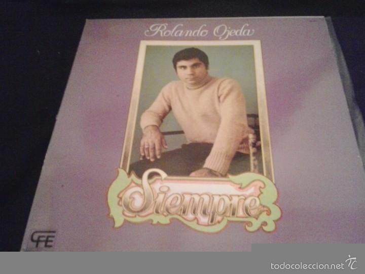 Discos de vinilo: ROLANDO OJEDA - SIEMPRE -  LP - Foto 1