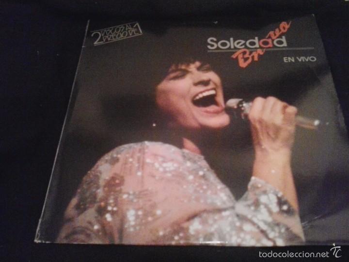Discos de vinilo: SOLEDAD BRAVO EN VIVO - DOBLE LP - Foto 1