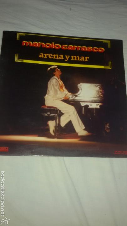 Discos de vinilo: Manolo carrasco arena y mar Lp - Foto 1
