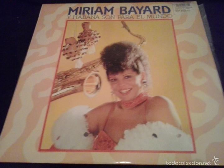 Disques de vinyle: miriam bayard y habana son para el mundo LP