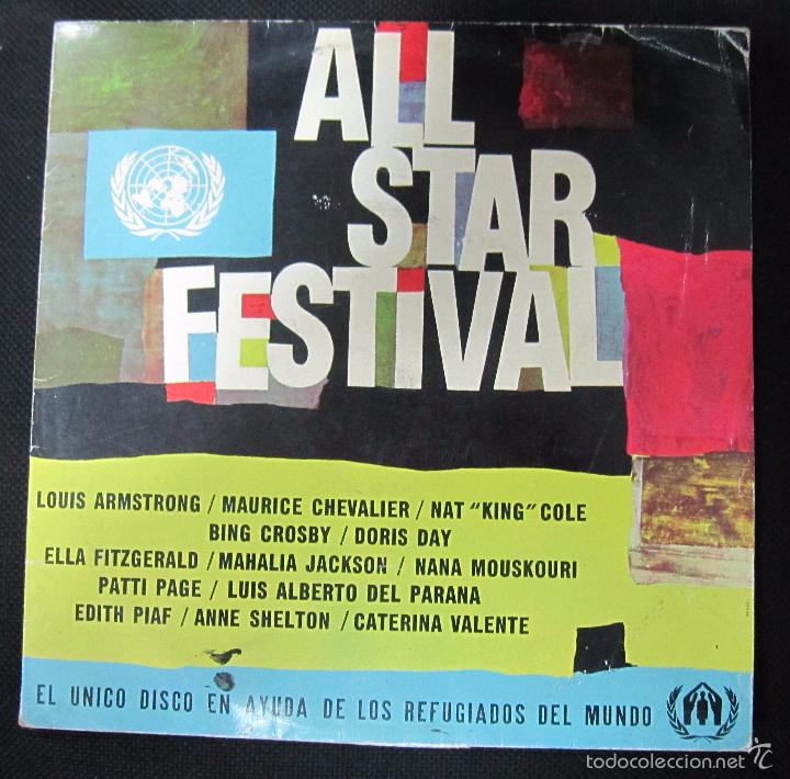 Discos de vinilo: LP. ALL STAR FESTIVAL. - Foto 1