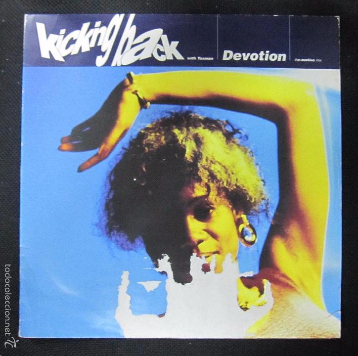 Discos de vinilo: LP. KICKING BACK WITH TAXMAN. DEVOTION. 1990 - Foto 1