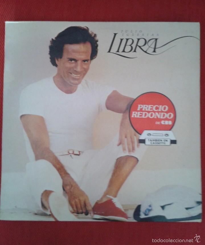 Discos de vinilo: JULIO IGLESIAS,LP (LIBRA) - Foto 1