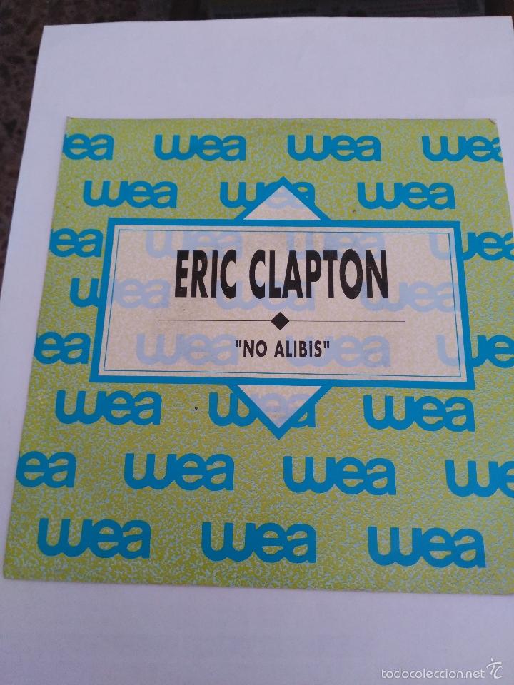 Discos de vinilo: ERIC CLAPTON NO ALIBIS PROMO - Foto 1