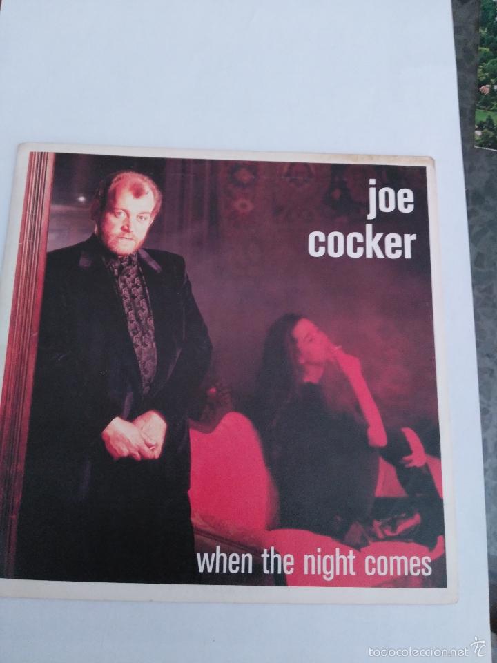 Discos de vinilo: JOE COCKER WHEN THE NIGHT COMES - Foto 1