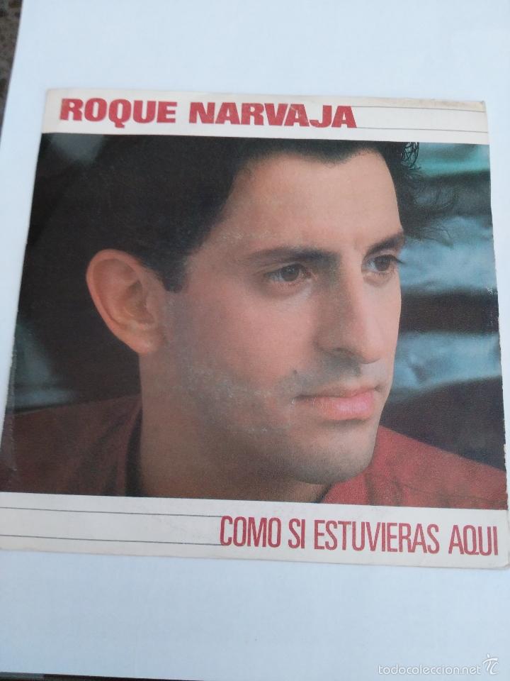 Discos de vinilo: ROQUE NARVAJA COMO SI ESTUVIERAS AQUI - Foto 1