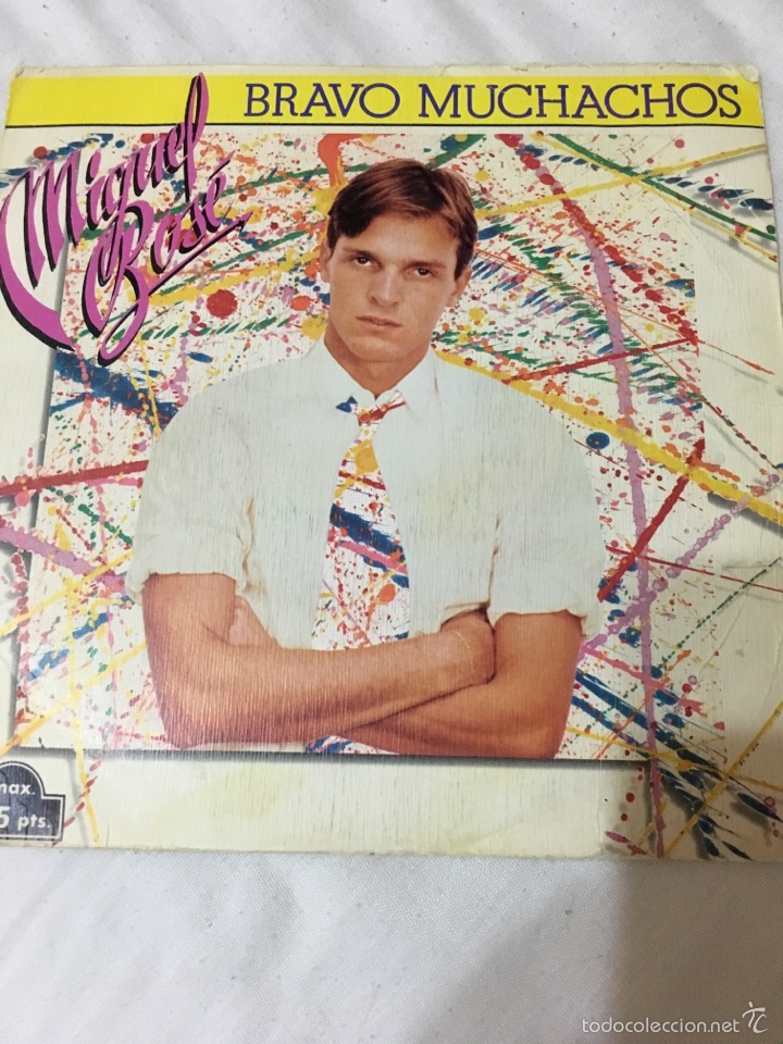 Discos de vinilo: MIGUEL BOSE-BRAVO MUCHACHOS-1982 - Foto 1