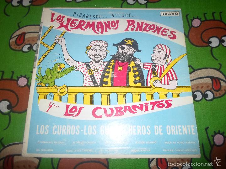 Discos de vinilo: LOS HERMANOS PINZONES Y LOS CUBANITOS - Foto 1