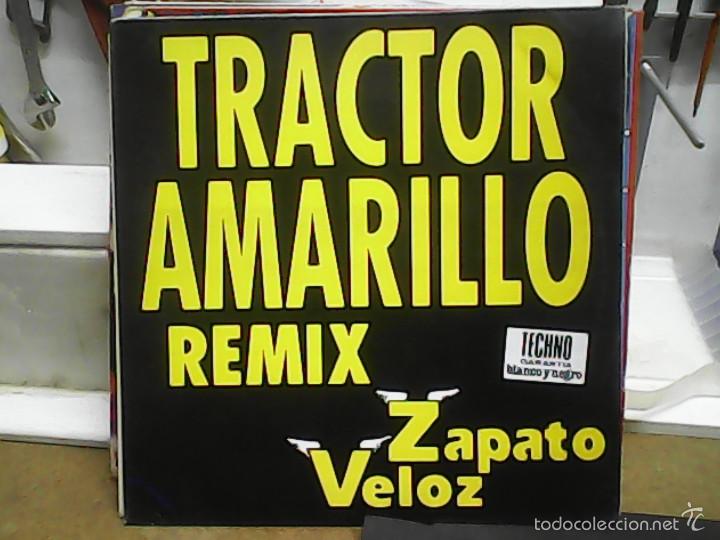 Discos de vinilo: ZAPATO VELOZ	TRANCTOR AMARILLO REMIX - Foto 1