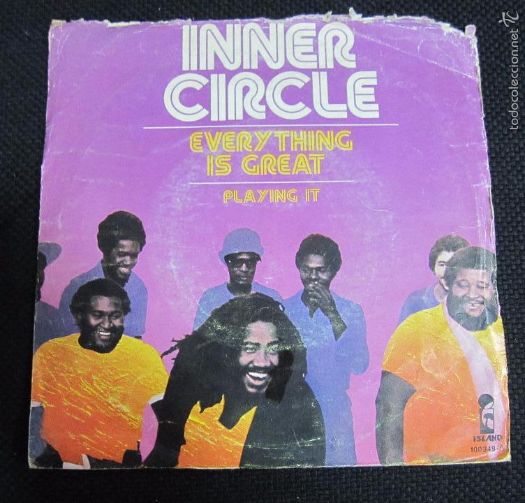 Discos de vinilo: SINGLE. INNER CIRCLE. EVERY THING. IS GREAT. - Foto 2