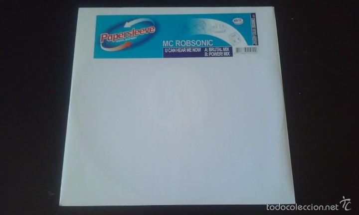 Discos de vinilo: MC Robsonic - U Can Hear Me Now - 2001 - Foto 1