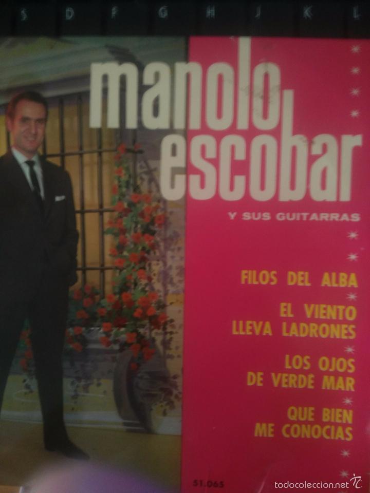Discos de vinilo: Manolo Escobar y sus guitarras - Foto 1