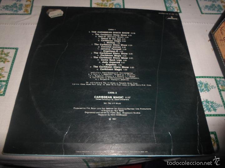 Discos de vinilo: THE CARIBBEAN DISCO SHOW LOBO - Foto 3