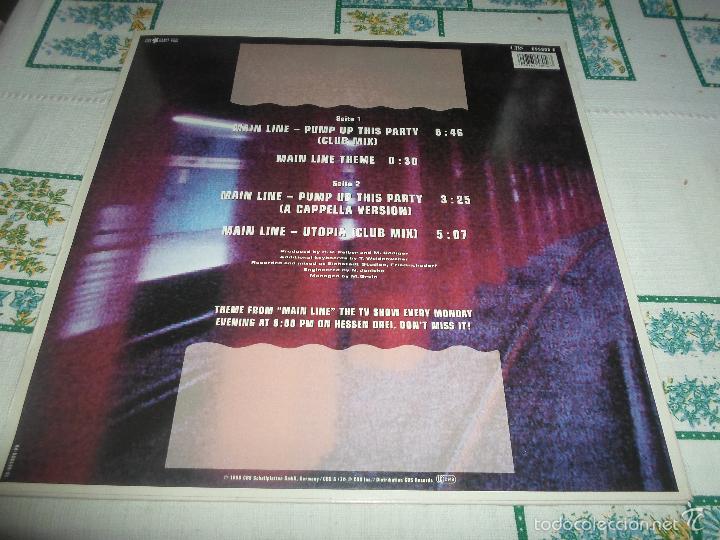 Discos de vinilo: SPACE BASS MAIN LINE - Foto 3