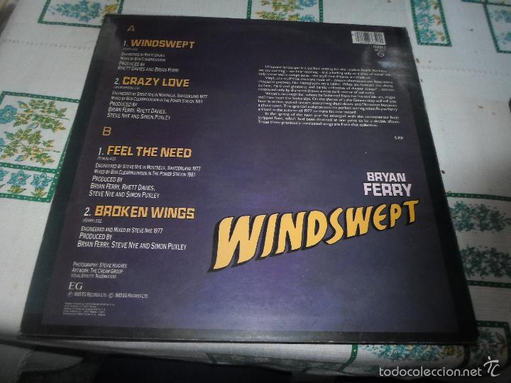 Discos de vinilo: BRYAN FERRY WINDSWEPT - Foto 3