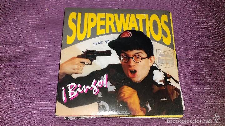 Discos de vinilo: SUPERWATIOS. BINGO. FONOMUSIC 1991. - Foto 1