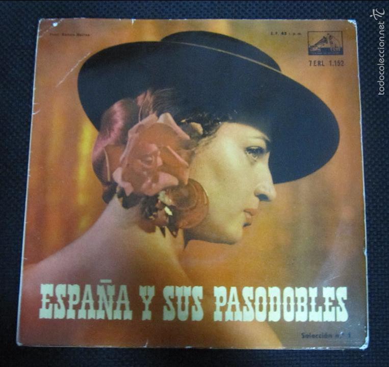 Dischi in vinile: SINGLE. ESPA&Ntilde;A Y SUS PASODOBLES. SELECCI&Oacute;N N&ordm;1.