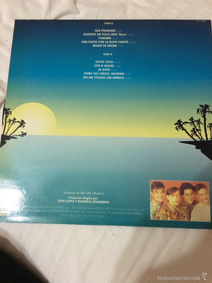 Discos de vinilo: CUENTA PENDIENTE-HORUS 1992-NUEVO - Foto 2