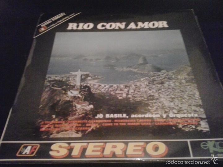 Discos de vinilo: JO BASILE RIO CON AMOR LP BOSSA - Foto 1