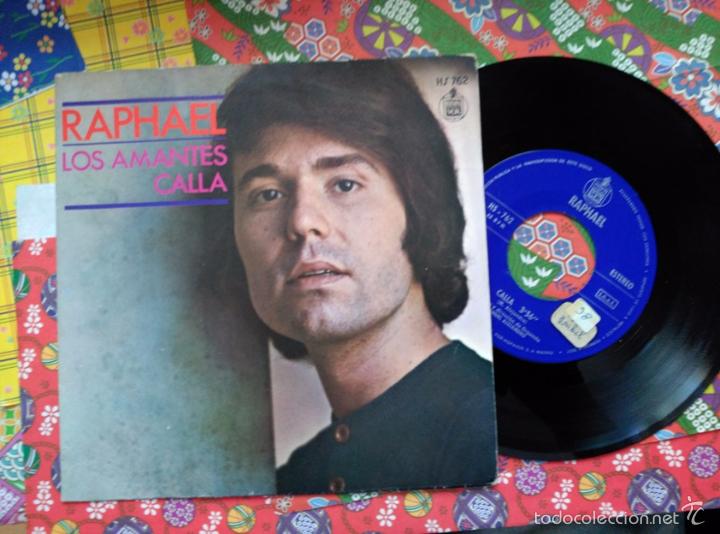 Discos de vinilo: RAPHAEL LOS AMANTES  - CALLA - Foto 1
