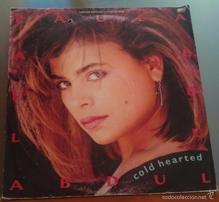 Discos de vinilo: PAULA ABDUL. COLD HEARTED. CON MAXI POSTER - Foto 1